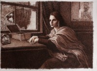 Tanweer Farooqi, 20 x 30 Inch, Pen n ink on Paper, Figurative Painting, AC-TF-014